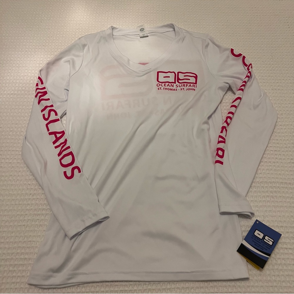 Ocean Surfari Swim Sun Shirt Rashguard XS NWT